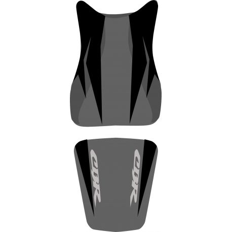housse de selle bagster HONDA CBR600RR 2007 NOIR/NOIR MAT/LETTRES ANTHRACITES housse de selle bagster HONDA CBR600RR 2007 NOIR/NOIR MAT/LETTRES ANTHRACITES