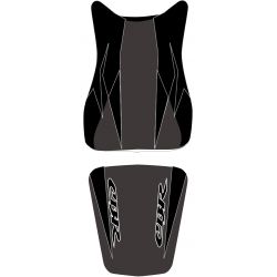 housse de selle bagster HONDA CBR600RR 2008-2011 NOIR/NOIR MAT/LETTRES BLANCHES