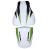 housse de selle bagster HONDA CBR600RR 2003-2011 2008 BLANC/NOIR/POMME/LETTRES NOIRES 0