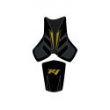 housse de selle bagster YAMAHA YZF-R1 2008 NOIR/NOIR MAT/LETTRES OR