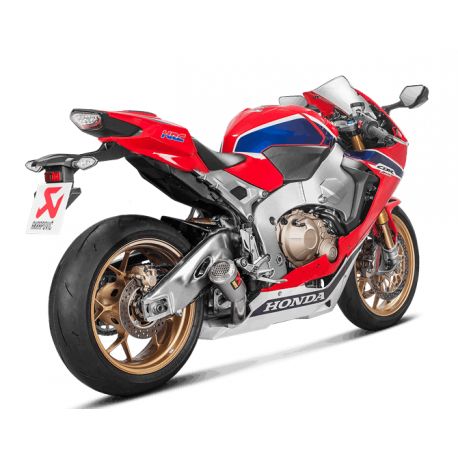Echappement AKRAPOVIC titane racing HONDA CBR1000RR 2017-2019