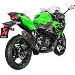 Echappement AKRAPOVIC racing carbone KAWASAKI NINJA 250 NINJA 400 Z400 Z500 NINJA 500