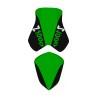 housse de selle bagster KAWASAKI Z1000 NOIR/VERT/LETTRES VERTES 2008 0