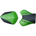 housse de selle bagster KAWASAKI Z750 2009-2011 VERT NACRE/NOIR/LETTRES NOIRES