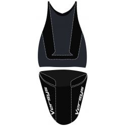 housse de selle bagster KAWASAKI 650 VERSYS 2008-2011 NOIR/NOIR MAT/LETTRES GRISES CLAIRES