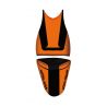 housse de selle bagster KAWASAKI 650 VERSYS 2009 NOIR/ORANGE/LETTRES NOIRES 0
