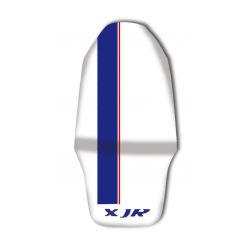 housse de selle bagster YAMAHA XJR1300 2007 GITANE/BLANC/LETTRES BLANCHES