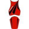 housse de selle bagster HONDA CBR1000RR 2008-2009 ROUGE/NOIR/LETTRES BLANCHES 0