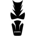 housse de selle bagster HONDA CBR1000RR 2010 NOIR/BLANC/LETTRES BLANCHES