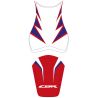 housse de selle bagster HONDA CBR1000RR 2010 BLANC/BLEU/ROUGE/LETTRES BLANCHES 0