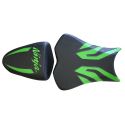 housse de selle bagster KAWASAKI ZX6R 2009-2010 VERT/NOIR/LETTRES VERTES