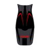 housse de selle bagster SUZUKI GSX650F 2008 NOIR/NOIR MAT/LETTRES ROUGES 0