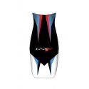 housse de selle bagster SUZUKI GSX650F 2009 GITANE/NOIR/ROUGE/BLANC/LETTRES ROUGES ET GRISES