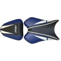 housse de selle bagster YAMAHA YZF-R6 2009-2010 BALTIQUE/BLANC/NOIR/LETTRES GRISES