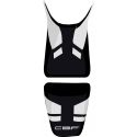housse de selle bagster HONDA CBF600S 2008-2010 NOIR/GRIS/LETTRES GRISES CLAIRES