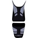 housse de selle bagster HONDA CBF600S 2008-2009 ACIIER/NOIR/LETTRES NOIRES