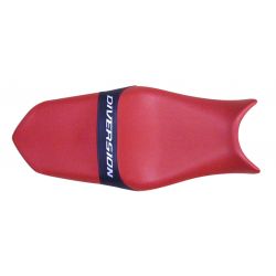 housse de selle bagster YAMAHA XJ6 ROUGE FONCE/NOIR 2009