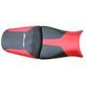 housse de selle bagster SUZUKI 650 BANDIT 2009-2010 ROUGE/NOIR/LETTRES BLANCHES