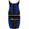 housse de selle bagster SUZUKI 650 BANDIT 2009-2010 BLEU FONCE/NOIR/LETTRES BLANCHES 0