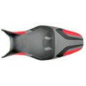 housse de selle bagster HONDA CB650F 2014-2016 NOIR/GRIS/ROUGE