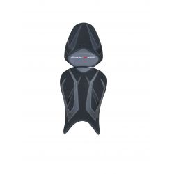 housse de selle bagster SUZUKI GSX-S1000 2015 ANTHRACITE/NOIR GRAINE/RACING/BROD ARGENT/ROUGE