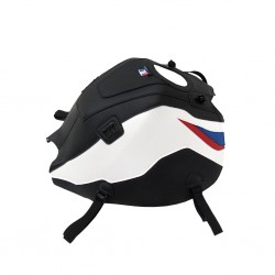 Tapis de reservoir BAGSTER BMW F850GS NOIR MAT GRAINE/BLANC/DECO GITANE/ROUGE 2018-2022