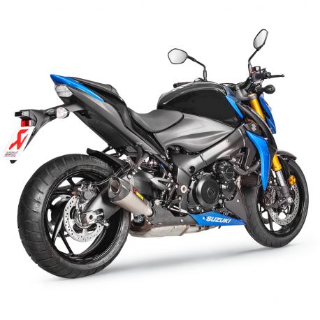 Echappement AKRAPOVIC SUZUKI GSXS 1000 GSXF 1000 2015-2020