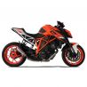 Echappement HP CORSE GP07 KTM 1290 SUPERDUKE 2014-2017 avec grille look moto GP 0