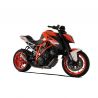 Echappement HP CORSE GP07 KTM 1290 SUPERDUKE 2014-2017 avec grille look moto GP 1