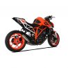 Echappement HP CORSE GP07 KTM 1290 SUPERDUKE 2014-2017 avec grille look moto GP 3