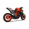 Echappement HP CORSE GP07 KTM 1290 SUPERDUKE 2014-2017 avec grille look moto GP 5