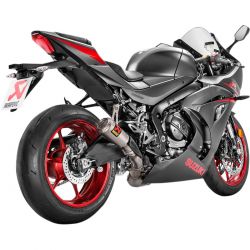 Échappement moto AKRAPOVIC titane SUZUKI GSXR 1000 2017-2025
