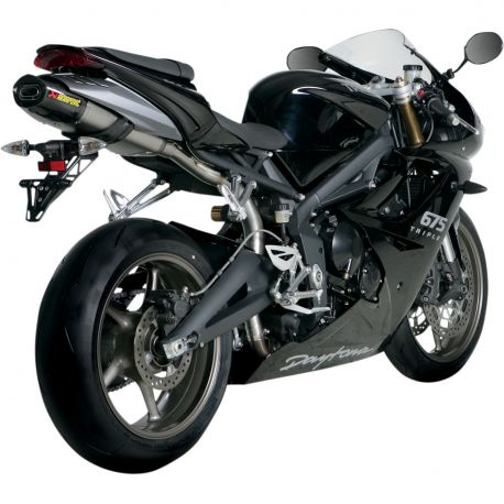 Echappement AKRAPOVIC TRIUMPH 675 DAYTONA 2006-2012