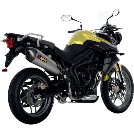 Echappement AKRAPOVIC TRIUMPH 800 TIGER 2011-2016