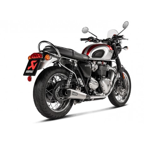 Échappement AKRAPOVIC TRIUMPH BONNEVILLE T100 BONNEVILLE T120