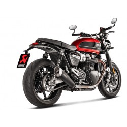 Échappement AKRAPOVIC TRIUMPH 1200 SPEED TWIN 2019-2020 1200 THRUXTON 2016-2024