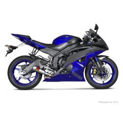 Pot d'échappement AKRAPOVIC YAMAHA YZF-R6 2006-2025