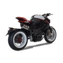 Echappement HP CORSE EVOXTREME MV AGUSTA 800 DRAGSTER 2016-2020 position haute