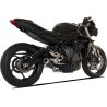 Echappement HP CORSE GP07 TRIUMPH 765 STREET TRIPLE 2017-2019 avec grille look moto GP 4