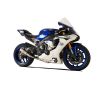 Echappement HP CORSE GP07 YAMAHA YZF-R1 2015-2019 avec grille look moto GP 1