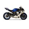Echappement HP CORSE GP07 YAMAHA YZF-R1 2015-2019 avec grille look moto GP 5