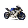 Echappement HP CORSE GP07 YAMAHA YZF-R1 2015-2019 avec grille look moto GP 6