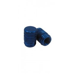 Bouchon de valve alu bleu