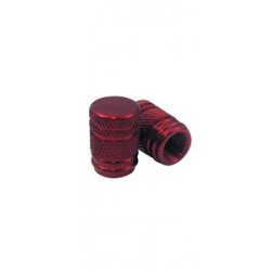 Bouchon de valve alu rouge