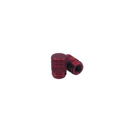 Bouchon de valve alu rouge