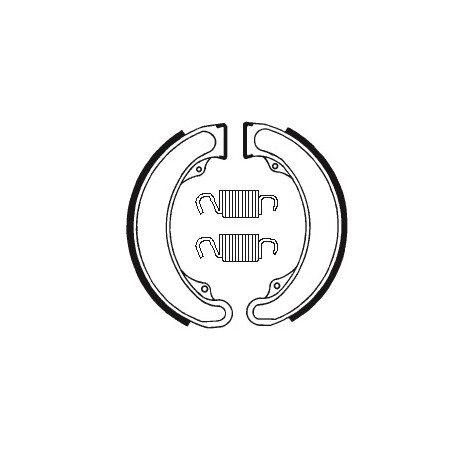 Mâchoires de frein TECNIUM organique BA070 HONDA XL 250 S XL 350