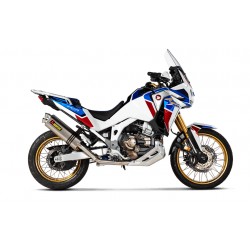 Ligne complete d'Echappement AKRAPOVIC RACING LINE HONDA CRF 1100 L AFRICA TWIN adventure SPORT 2020-2024