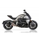Demie ligne d'Echappement Qd Exhaust TWIN GUNSHOT DUCATI 1260 DIAVEL