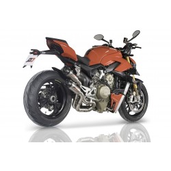 Demi-ligne d'Echappement Qd Exhaust TWIN GUNSHOT DUCATI STREETFIGHTER V4 2020-2022