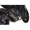 Echappement Qd Exhaust Tri-cone DUCATI 797 MONSTER 2017-2018 2